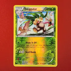 5-08-13 PWE pokemon unplayed 2015 roaring skies 2/108 exeggutor reverse holo .(B - Image 1