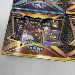 Pokemon Shining Fates Mad Party Pin Collection Lot of 4 Brand New Sealed 820650818684 - Image 2