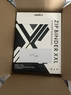 VaultX SV10.5 XXL Binder - Pokemon Black Bolt & White Flare. New Sealed In Hand - Image 1