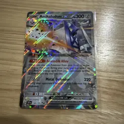Archaludon ex 130/191 Pokemon Surging Sparks Double Rare Holo NM - Image 1