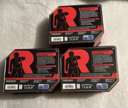 Pokemon Destined Rivals Complete Tin Set Lot of 3 Mewtwo Persian Nidoking Empty - Image 2