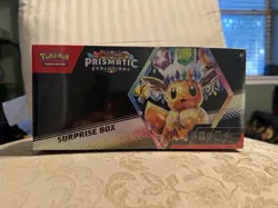 POKEMON TCG Scarlet & Violet Prismatic Evolutions Surprise Box Factory Sealed - Image 1