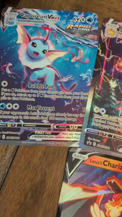 Pokemon Oversized 4 Card Lot Eeveelution vmax set Charizard - Image 3