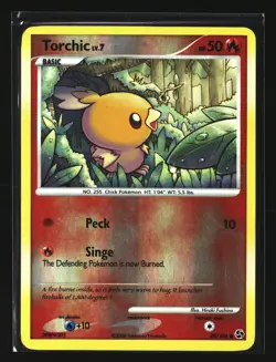 Pokemon TORCHIC 89/106 Reverse Holo (2008 Great Encounters) LP/Light Play - Image 1