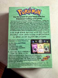 Pokemon - Jungle Set POWER RESERVE Theme Deck Vintage SEALED - Image 2