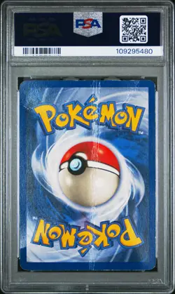 1999 POKEMON BASE SET UNLIMITED #1 ALAKAZAM-HOLO PSA 1 - Image 2