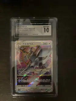 Pokemon 2022 Arceus VSTAR 127/172 VSTAR Universe Japanese GEM MINT CGC 10 - Image 1