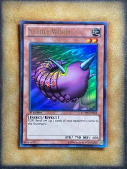 Yugioh Needle Worm LCYW-EN244 Ultra Rare 1st Ed MP - Image 1