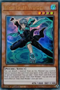 GFTP-EN060 TIME THIEF WINDER ULTRA RARE 1ST EDITION YuGiOh CARD - Image 1