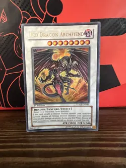 Red Dragon Archfiend TDGS-EN041 The Duelist Genesis 1st Edition - Image 1