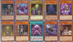Yugioh Skull Servant Deck - Wightmare King Lady Wight Wightprince - Image 1