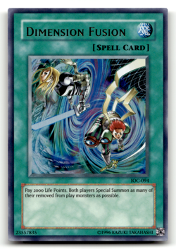 Dimension Fusion IOC-094 Unlimited Ultra Rare Invasion of Chaos NM - Image 1