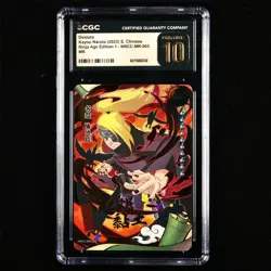 CGC Pristine 10 KAYOU 2023 Naruto CCG Card NRCC-MR-003 Deidara - Image 2