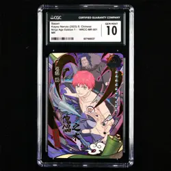 CGC GemMint 10 KAYOU 2023 ◇Naruto CCG Card NRCC-MR-001 Sasori - Image 2