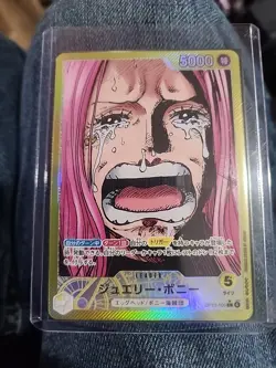 IN STOCK One Piece Japanese Card Jewelry Bonney OP13-100 L Carrying on His Will - Image 1