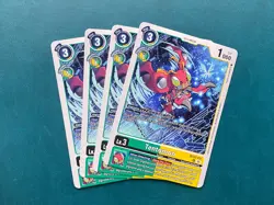 Tentomon BT23-037 Playset Hackers' Slumber Digimon Card Game x4 - Image 1