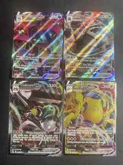Pokemon TCG Sword And Shield Mixed VMAX Lot 18 Total Cards NM Condition - Image 3