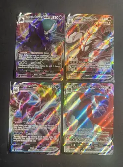Pokemon TCG Sword And Shield Mixed VMAX Lot 18 Total Cards NM Condition - Image 4