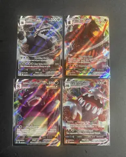 Pokemon TCG Sword And Shield Mixed VMAX Lot 18 Total Cards NM Condition - Image 5