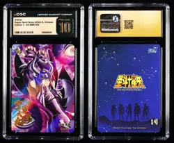 CGC Pristine 10 KAYOU 2024 Saint Seiya CCG Card SS-BMR-002 Aiacos 308/399 - Image 3