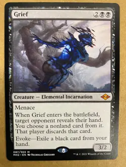 MTG 1x Grief # 87 Modern Horizons 2 Magic the Gathering Card x1 NM - Image 1