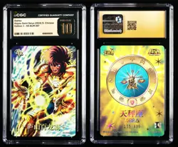 CGC Pristine 10 KAYOU 2024 Saint Seiya CCG Card SS-BUR-007 Dokho 135/499 - Image 1