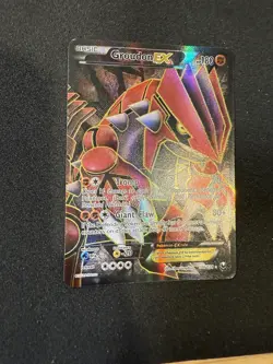 Pokemon Groudon EX Full Art Holo Card 106/108 Dark Explorers - Image 2