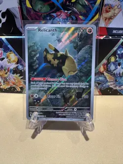 Pokemon Card Relicanth 173/162 Temporal Forces Holo Illustration Rare (NM) - Image 1