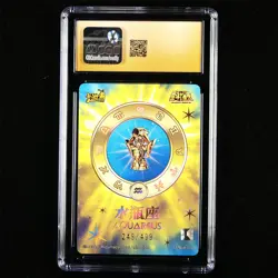 CGC Pristine 10 KAYOU 2024 Saint Seiya CCG Card SS-BUR-011 Camus 248/499 - Image 3