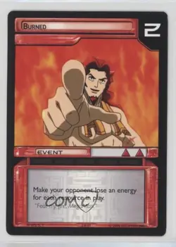 2004 Megaman - Grand Prix - Expansion Set Trading Card Game Burned #2R59 - Image 1