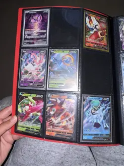 POKEMON BINDER WITH 40 RARE CARDS - Image 2