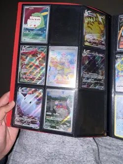 POKEMON BINDER WITH 40 RARE CARDS - Image 4