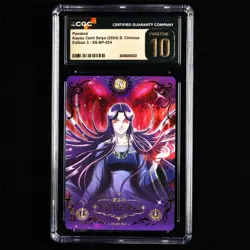 CGC Pristine 10 KAYOU 2024 Saint Seiya CCG Card SS-BP-024 Pandora - Image 1