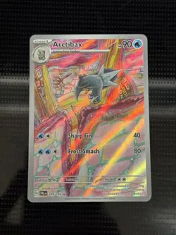 2023 Pokemon Arctibax 209/193 Sv02: Paldea Evolved Holo Trading Card - Image 1