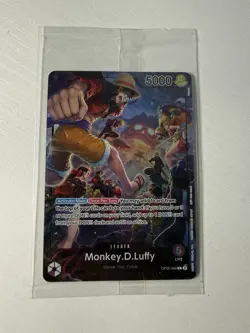 Monkey.D.Luffy (PSA Magazine) OP05-060 One Piece Promotion Cards Foil - Image 1