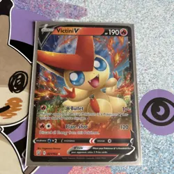 pokemon cards tcg Victini V Ultra Rare Battle Styles 021/163 - Image 1