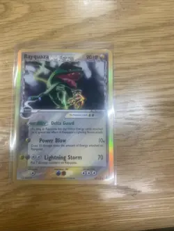 Rayquaza 13/113 EX Delta Species Pokemon Card Reverse Holo Foil Rare Reverse - Image 1