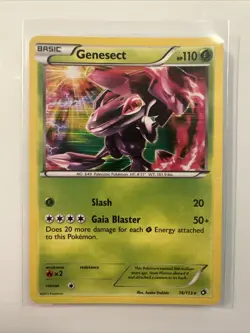 GENESECT 16/113 Legendary Treasures rare HOLO Pokemon card Near Mint NM/VLP - Image 4