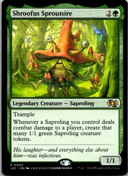 Shroofus Sproutsire (Anime) R Foundations Jumpstart 54 NM - Image 1