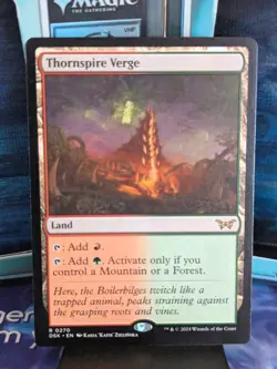 Thornspire Verge MTG Duskmourn: House of Horror Regular - Image 1