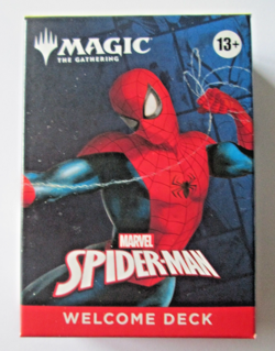 NYCC 2025 MAGIC THE GATHERING SPIDER-MAN sealed WELCOME DECK White Peter Parker - Image 1