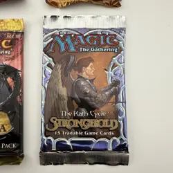 Rare MTG 4-Booster Pack Lot - New Phyrexia, Time Spiral, Innistrad, Stronghold! - Image 2