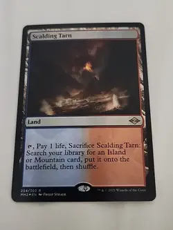 MTG Scalding Tarn 254/303 Rare Modern Horizons Foil - Image 1