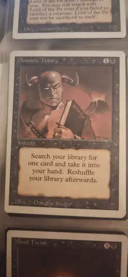 Demonic Tutor Revised Edition Regular - Image 1