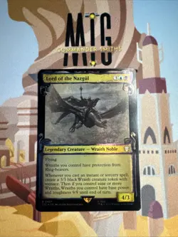 Lord of the Nazgul ✨ Showcase Scrolls FOIL ✨ MTG NM Lord of the Rings (467) - Image 1
