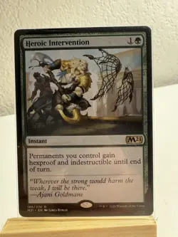 Magic The Gathering: Heroic Intervention. Regular. NM. - Image 1