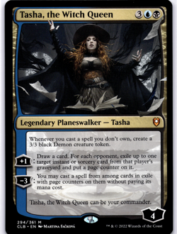 Tasha, the Witch Queen Regular NM MTG - Image 1