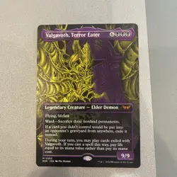 Magic the gathering Valgavoth Terror Eater Borderless m0352 dsk mythic legendary - Image 1