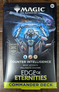 Magic the Gathering Deck Commander Deck Edge of Eternities Counter Intelligence - Image 1