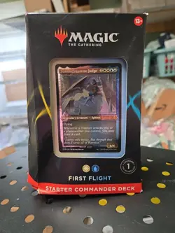 Magic the Gathering - Starter Commander Deck First Flight - New Sealed - Image 1